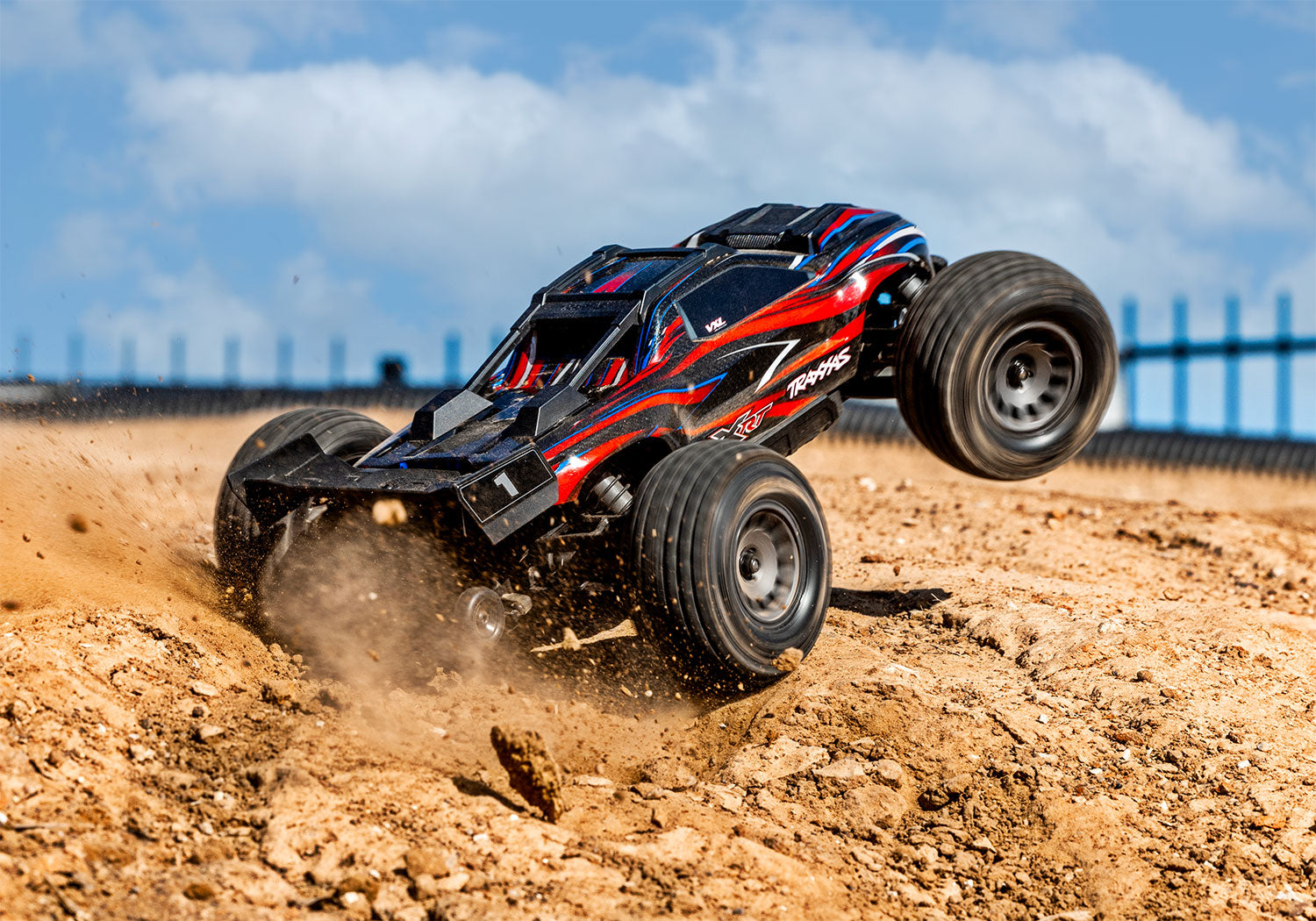 Mini XRT 4X4 VXL-3S Monster Truck RTR Combo, Red