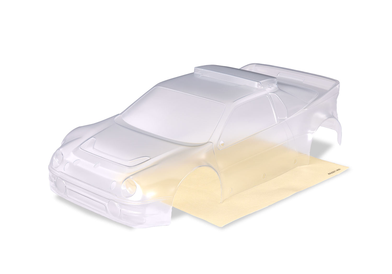 TRA10812 10812 Mini Rally VXL Ford RS200 Body, Clear