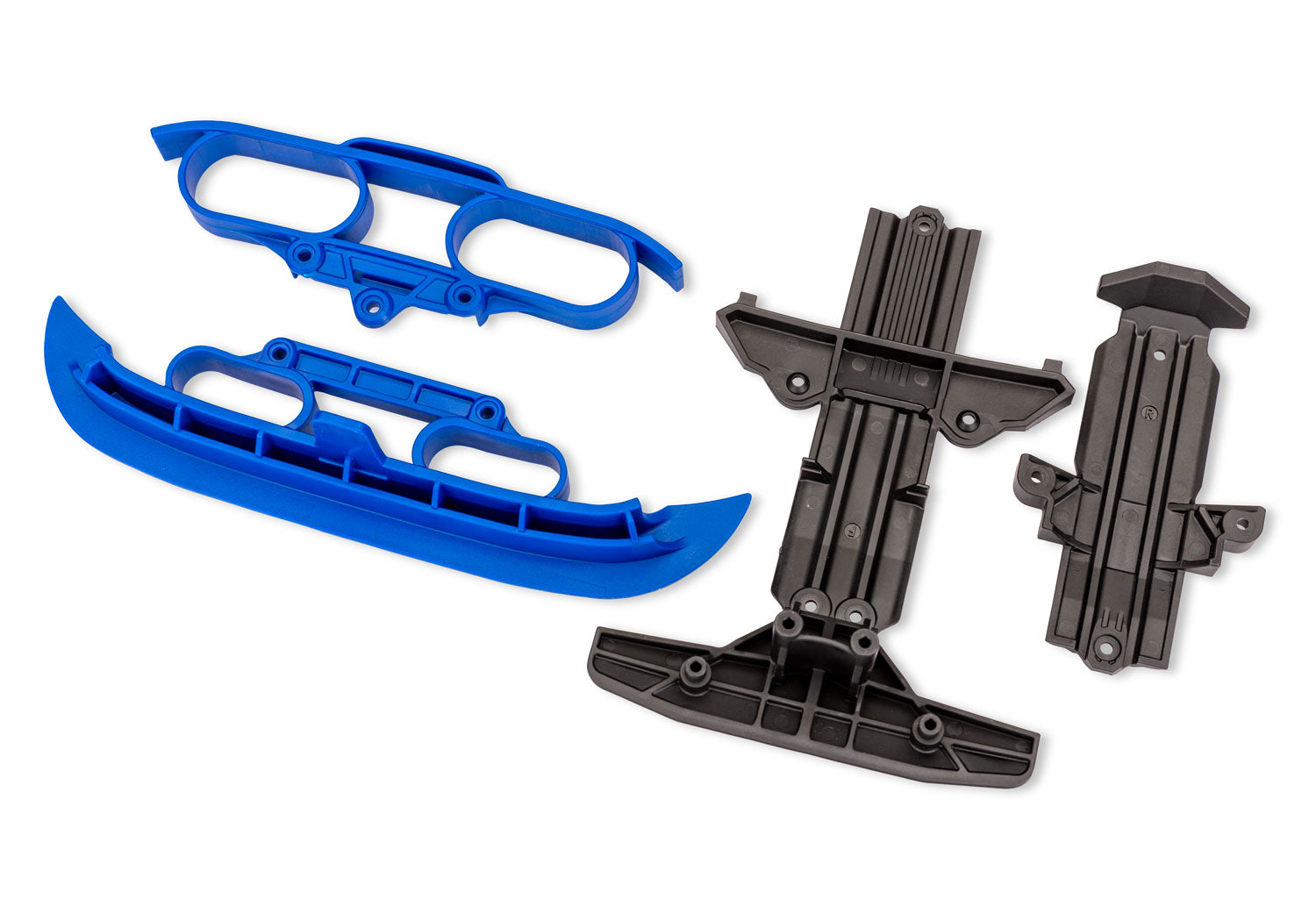 TRA10837-BLUE 10837-BLUE Mini Rally Bumpers & Skid Plates, Blue
