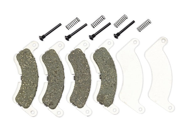 TRA10956 10956 Front Brake Pads w/ Return Spring & Screw Pins