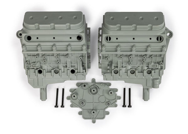 TRA10981-GRAY 10981-GRAY Engine Block, Gray