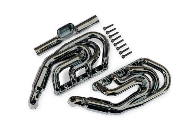 TRA10982-BLKCR 10982-BLKCR Engine Exhaust, Black Chrome