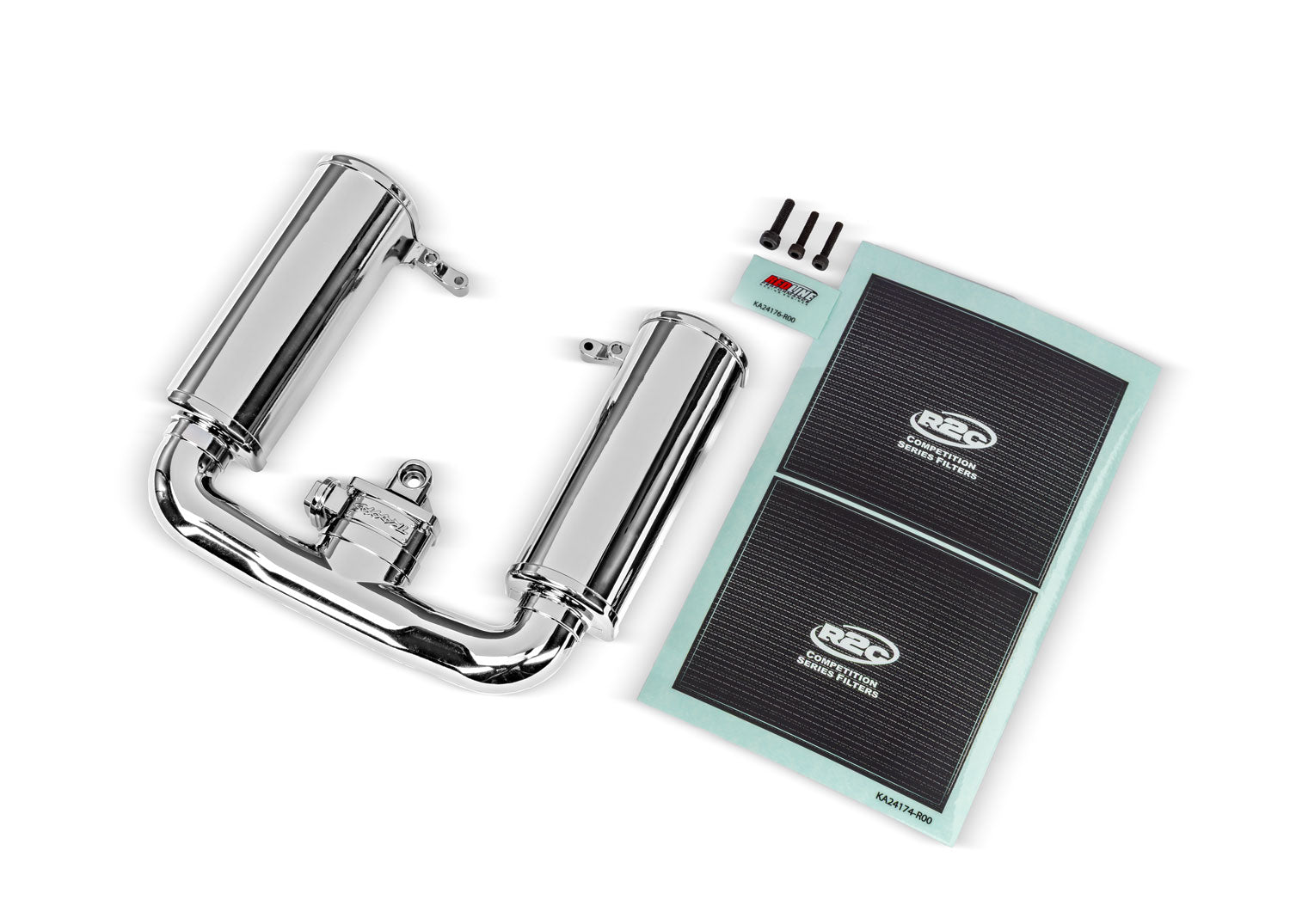 TRA10985-CHRM 10985-CHRM Pro Scale Sand Car Engine Intake, Chrome