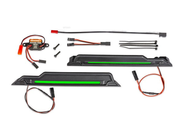 TRA10998-GRN 10998-GRN Pro Scale Underbody LED Light Kit, Green