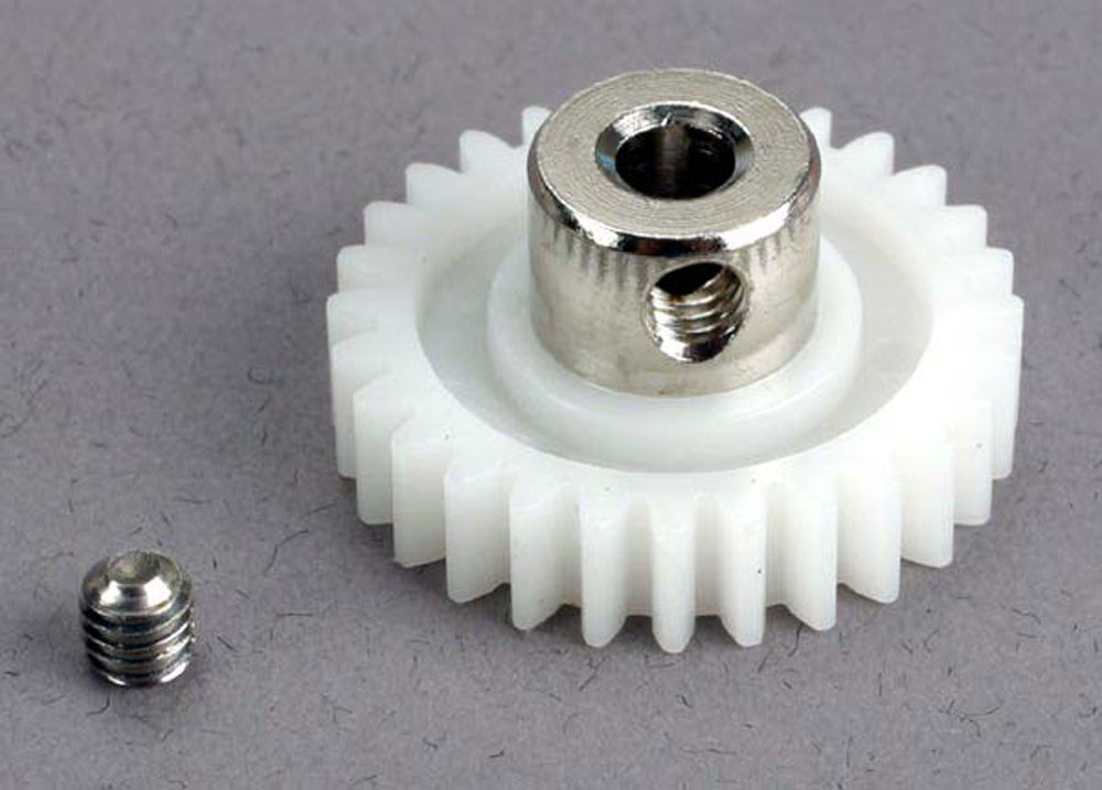 TRA1526 1526 Plastic Drive Gear 28T & Set Screw
