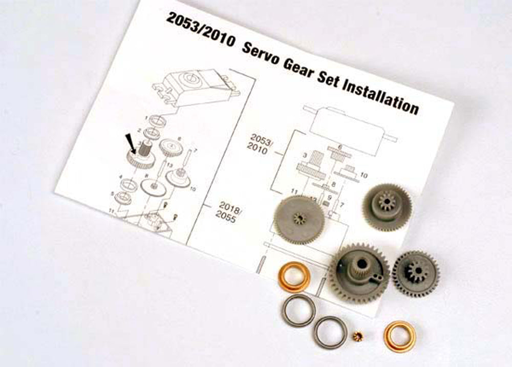 TRA2053 2053 2055 & 2056 Servo Gears