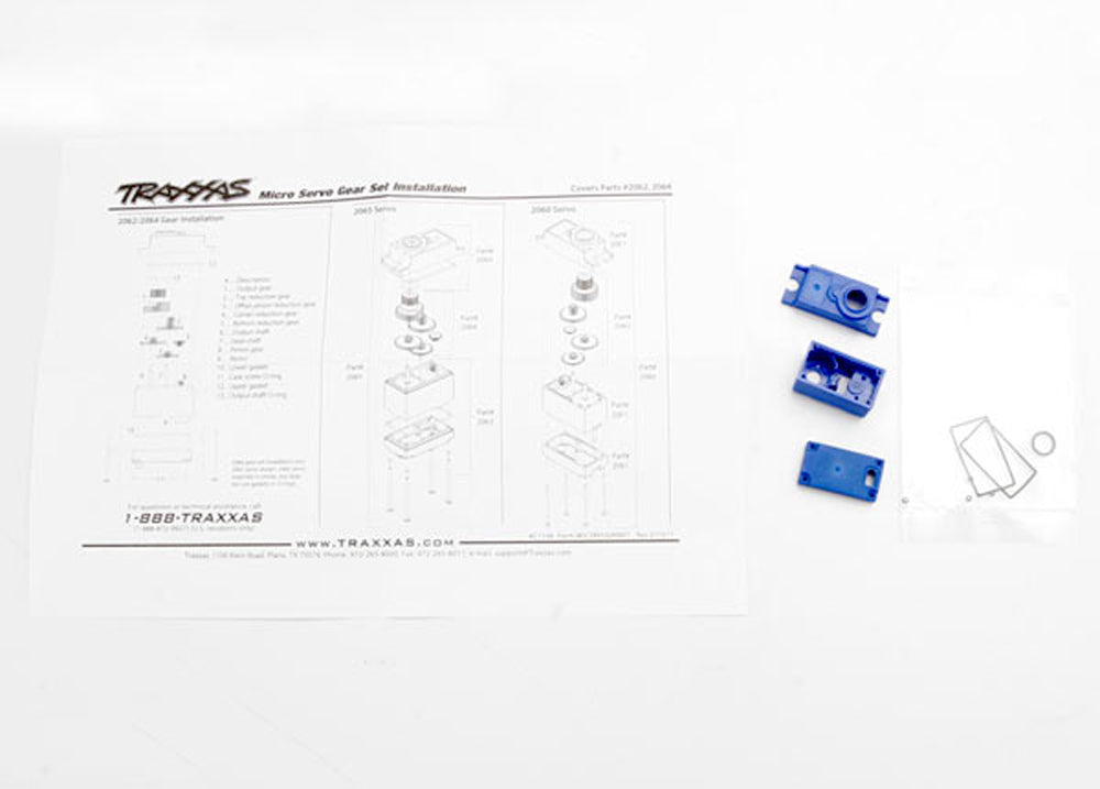 TRA2063 2063 2065 Servo Case & Gaskets