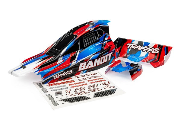 TRA2430-RED 2430-RED Bandit Body w/ Wing, Red