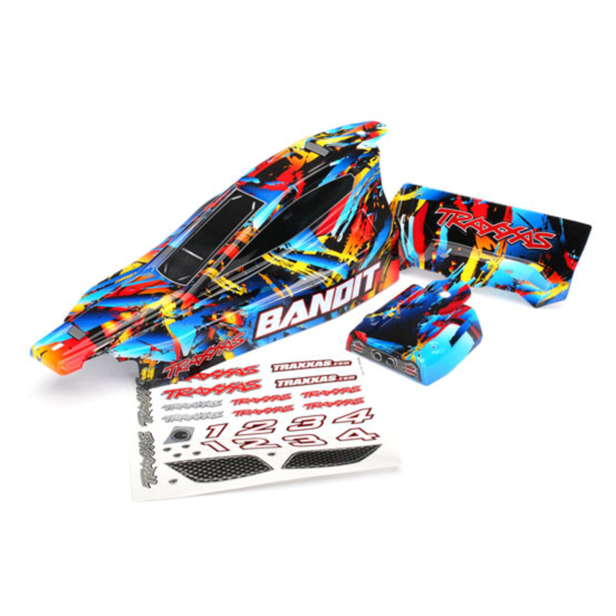 TRA2448 2448 Bandit Body, Factory Painted, Rock n Roll Graphics