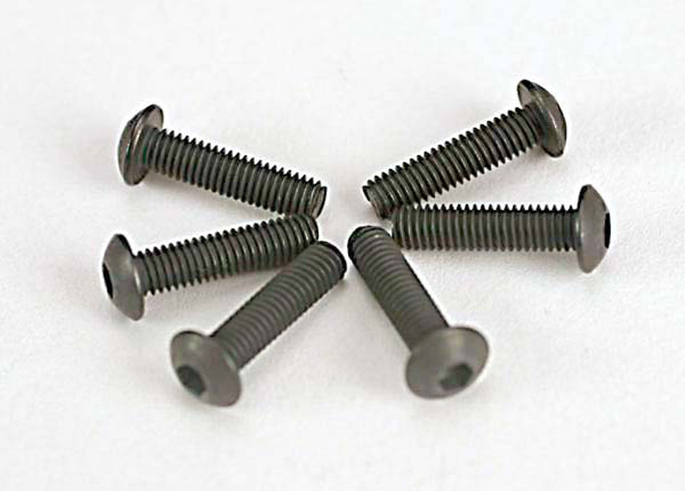 TRA2578 2578 Button Head Machine Screws, 3x12mm