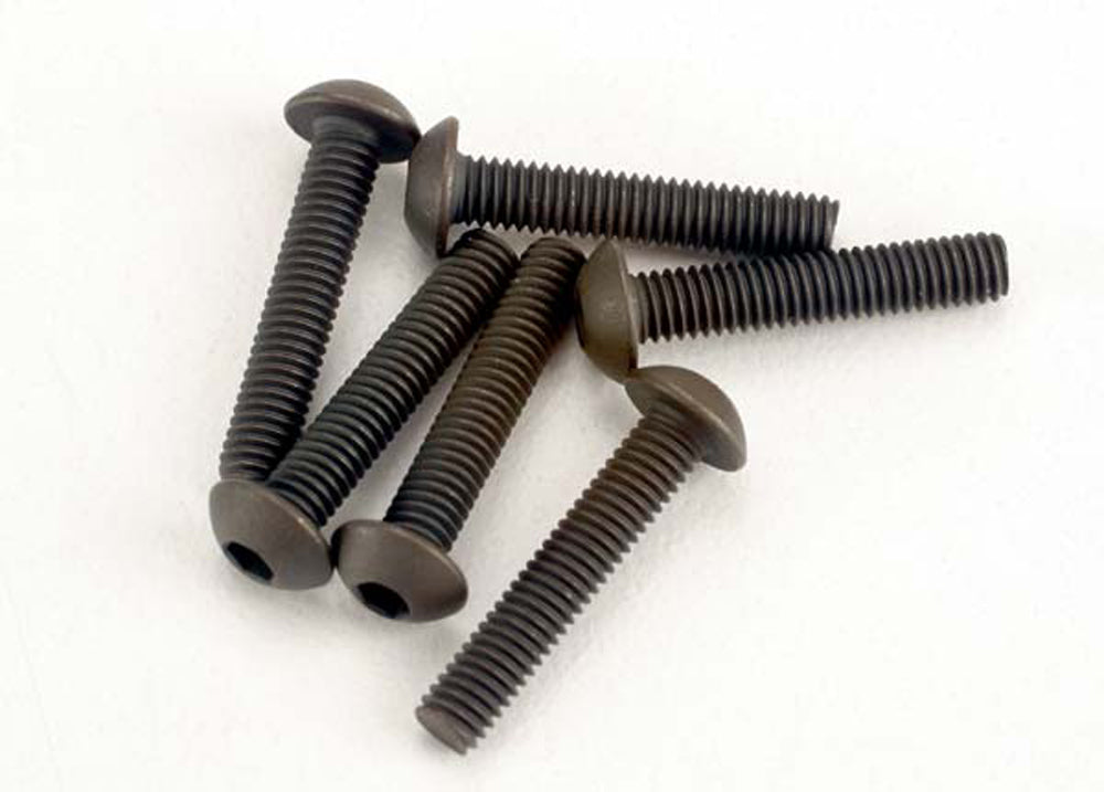 TRA2579 2579 Button Head Machine Screws, 3x15mm