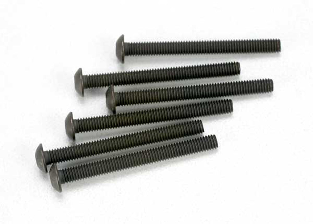 TRA2582 2582 Button Head Machine Screws, 3x30mm
