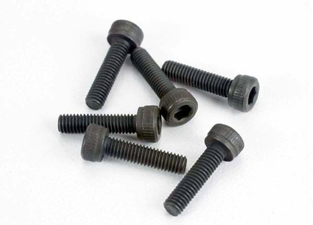 TRA2584 2584 Cap Head Machine Screws, 3x12mm