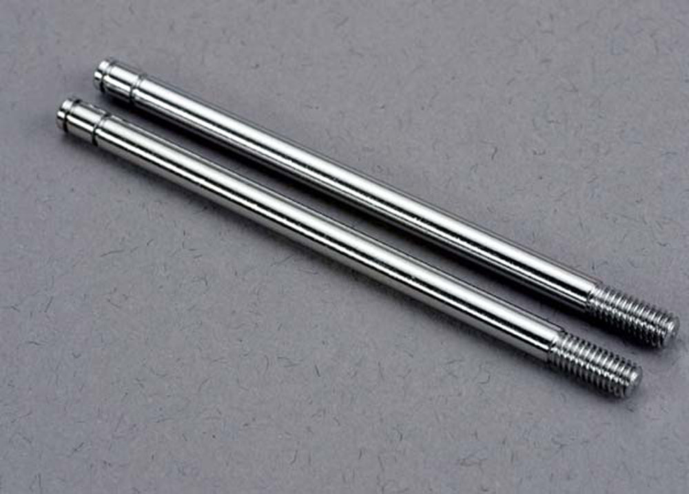 TRA2656 2656 XX-Long Shock Shafts, Steel, Chrome Finish