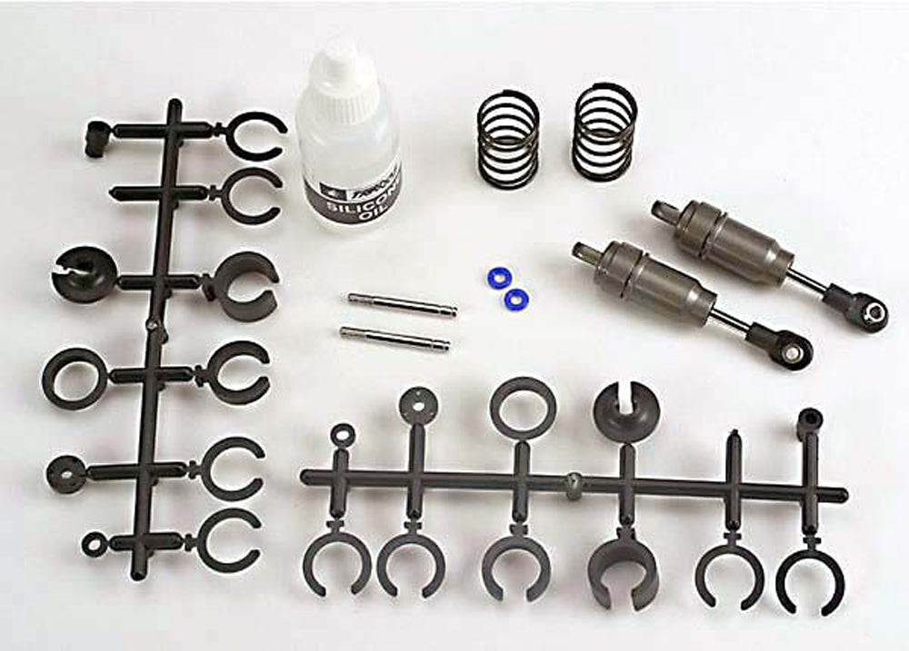 TRA2658 2658 Big Bore Short Shocks Set & Springs, 4-Tec