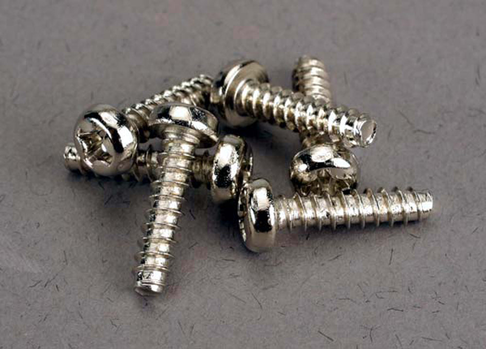 TRA2676 2676 3x12mm Roundhead Self Tapping Screws (6)