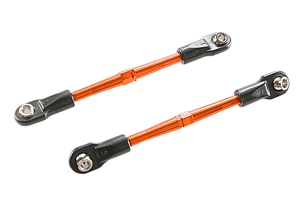TRA3139T 3139T Aluminum Turnbuckles w/ Rod Ends, 59mm, Orange
