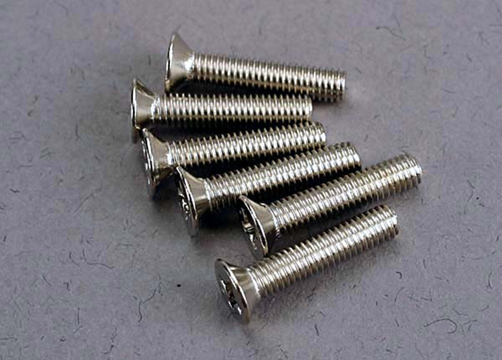 TRA3179 3179 Countersunk Machine Screws, 3x15mm
