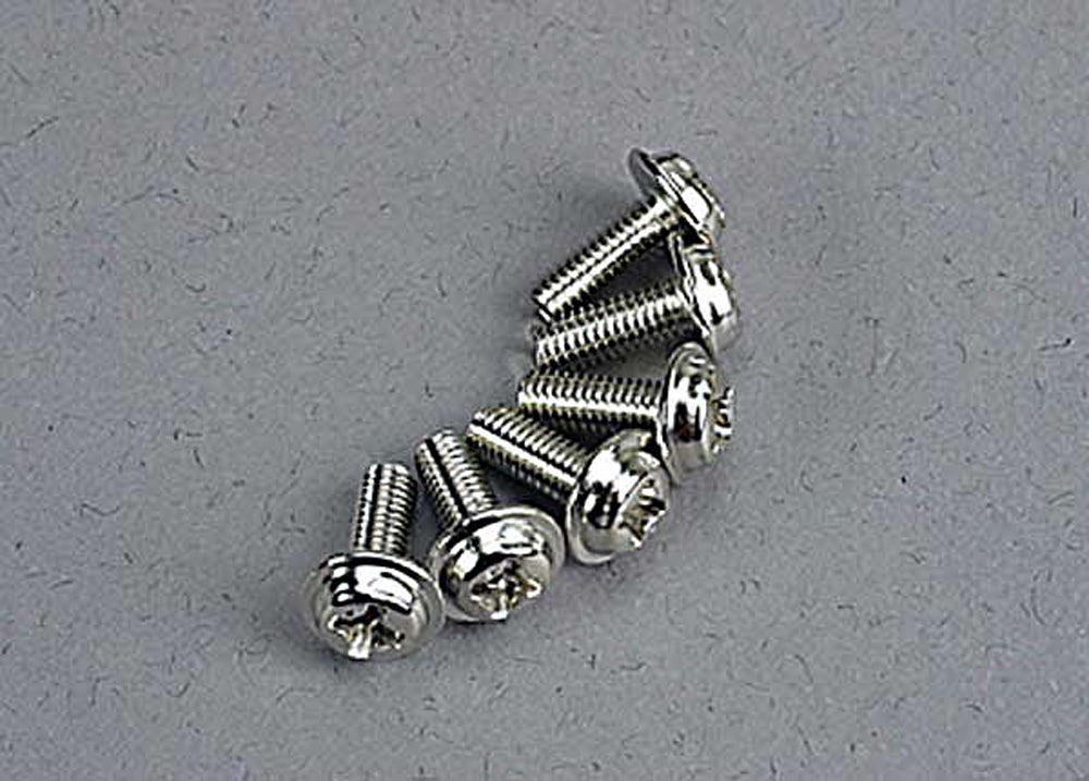 TRA3185 3185 Motor Washerhead Machine Screws, 3x8mm