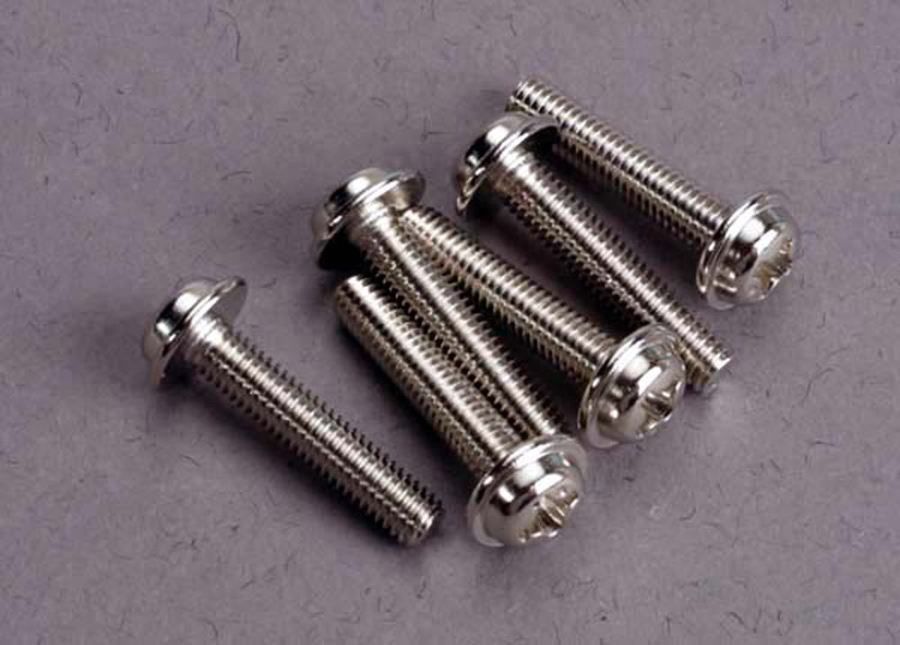 TRA3187 3187 Washerhead Machine Screws, 3x15mm