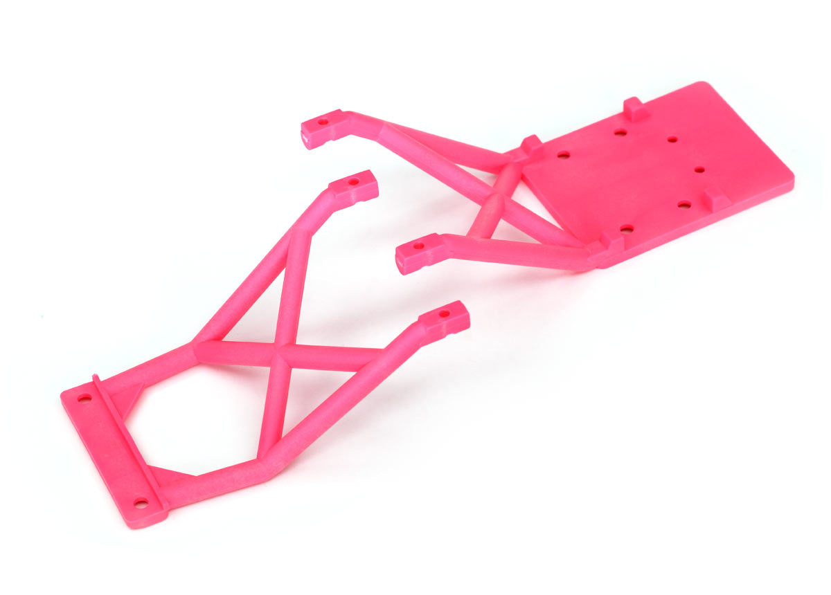 TRA3623-PINK 3623-PINK F&R Skid Plates, Pink