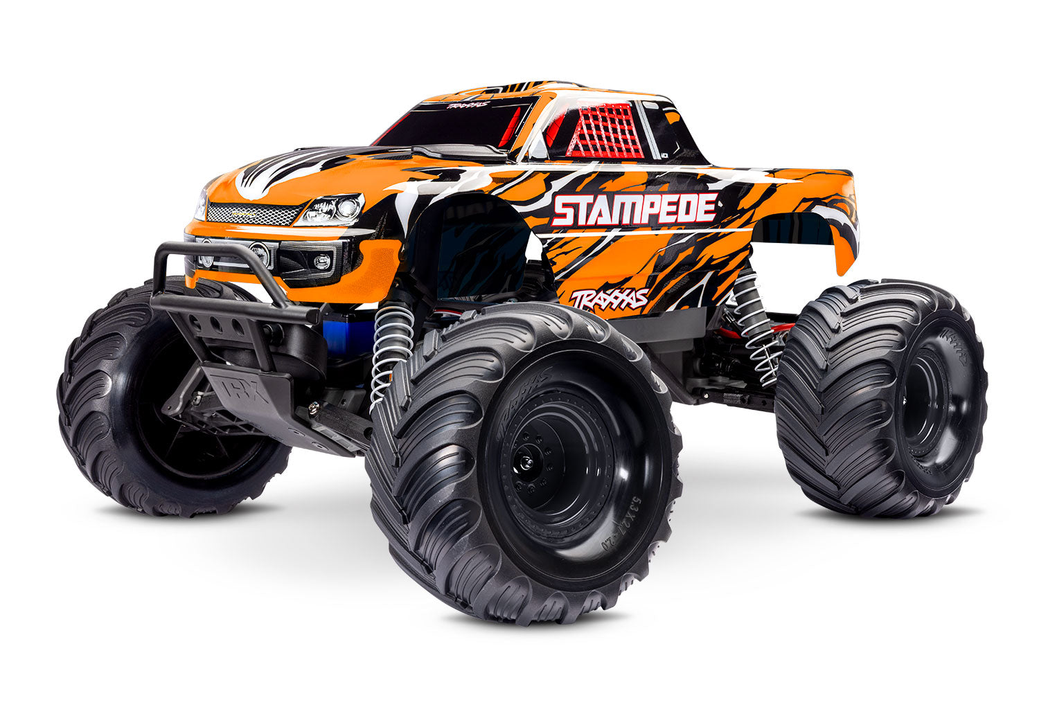 TRA36254-8-ORNG 36254-8-ORNG Stampede XL-5 1/10 2WD Monster Truck RTR Combo, Orange