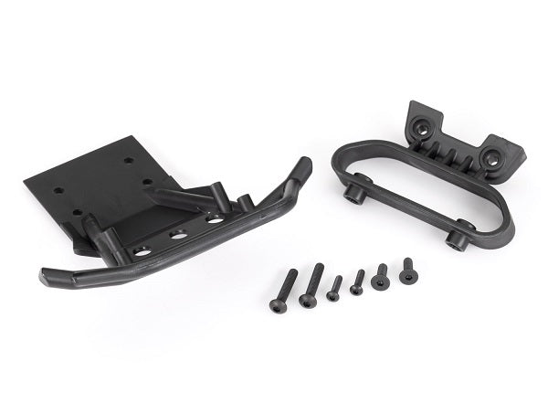 TRA3635 3635 Bumper, front/ bumper mount/ 4x12 CCS (2)/ 4x22 BCS (2)/ 3x12 BCS (2)