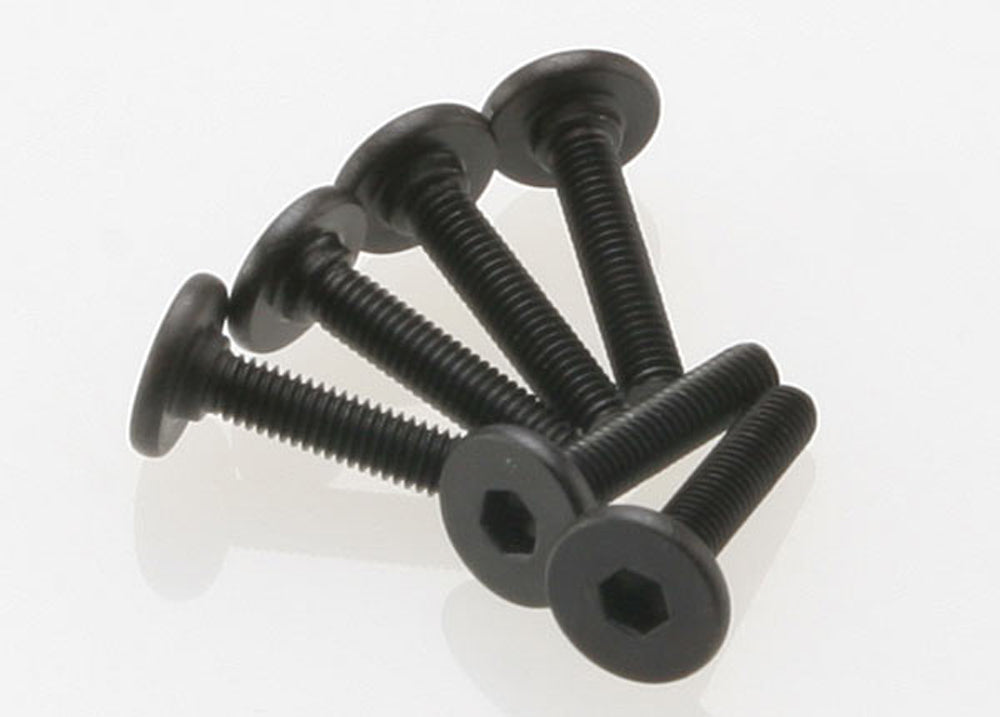 TRA3646 3646 Flat Head Machine Screws, 3x15mm