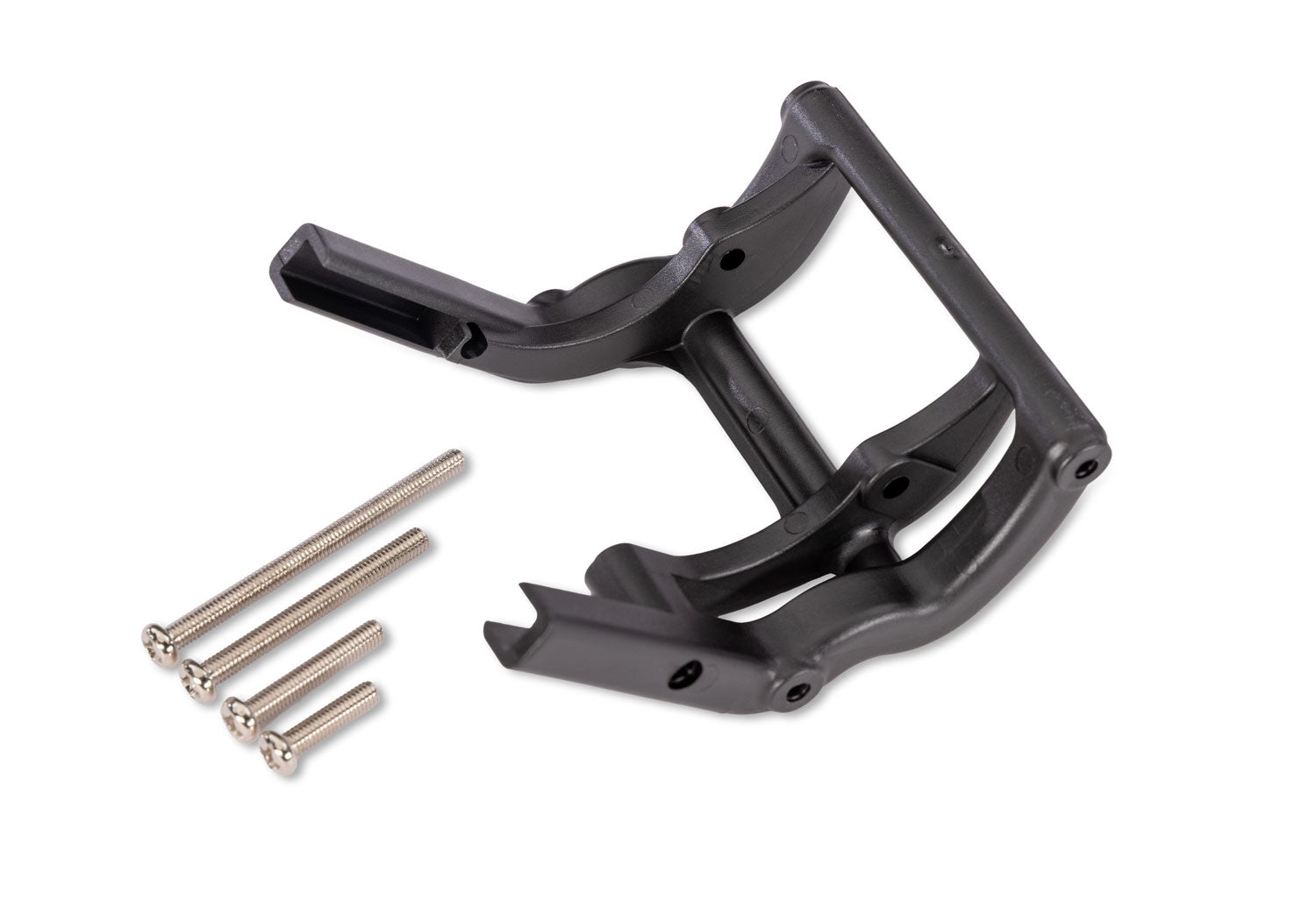 TRA3677-BLK 3677-BLK Wheelie Bar Mount & Screws, Black