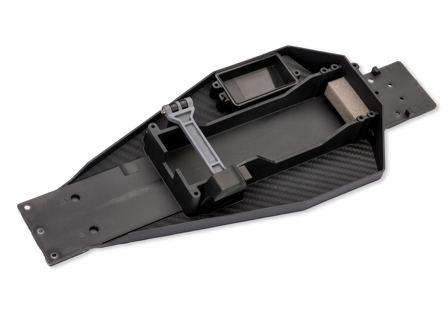 TRA3728-STGRY 3728-STGRY Lower Chassis, Steel Gray