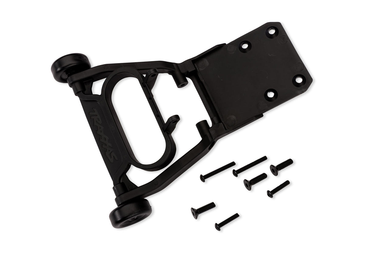 TRA3761-BLK 3761-BLK Assembled Wheelie Bar & Screws, Black