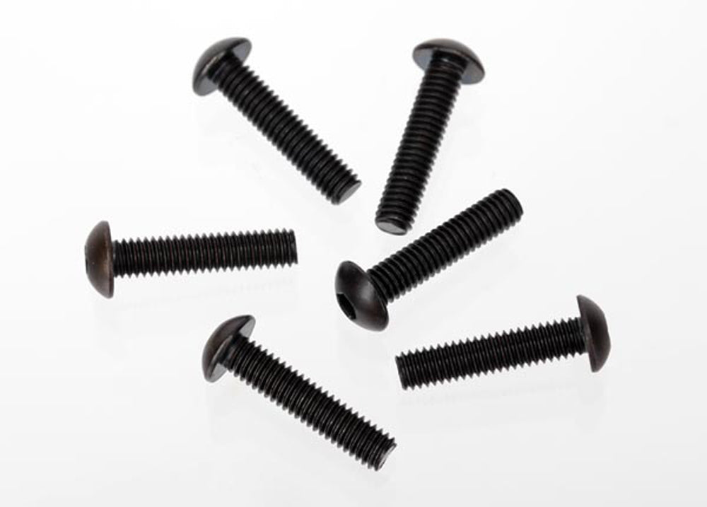 TRA3929 3929 Button Head Machine Screws, 4x18mm