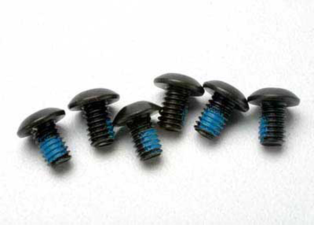 TRA3939 3939 Button Head Machine Screws, 4x6mm