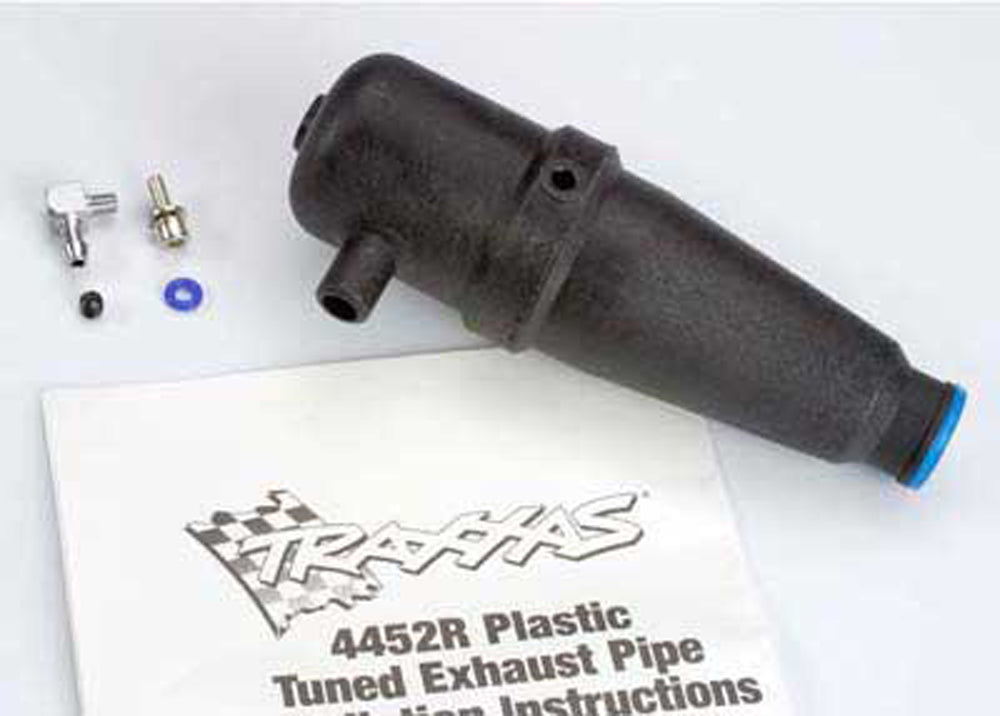 TRA4452R 4452R Tuned Exhaust Pipe, Assembled, TRX 2.5/2.5R