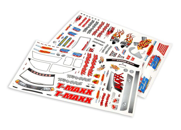 TRA4913 4913 T-Maxx Body Decal Sheet