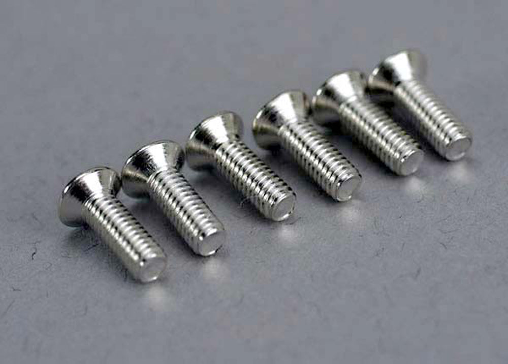 TRA5169 5169 Countersunk Machine Screws, 2.6x8mm