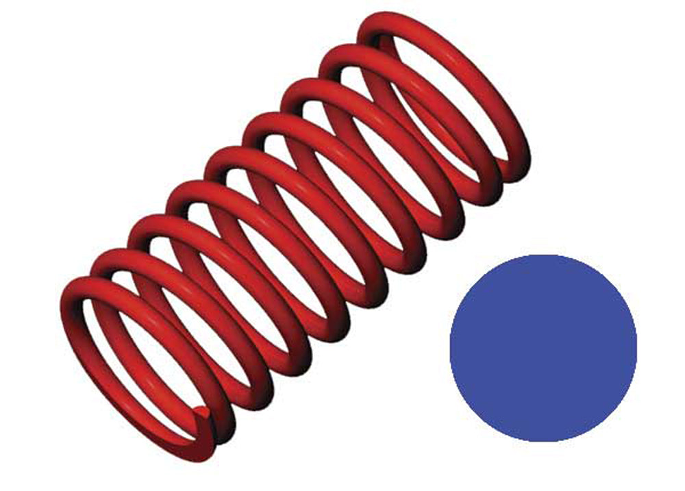 TRA5444 5444 GTR Shock Springs, 5.9 Rate Blue