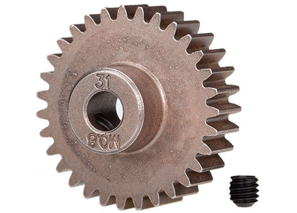 TRA5638 5638 Steel Pinion Gear, 0.8 Metric Pitch, 31T