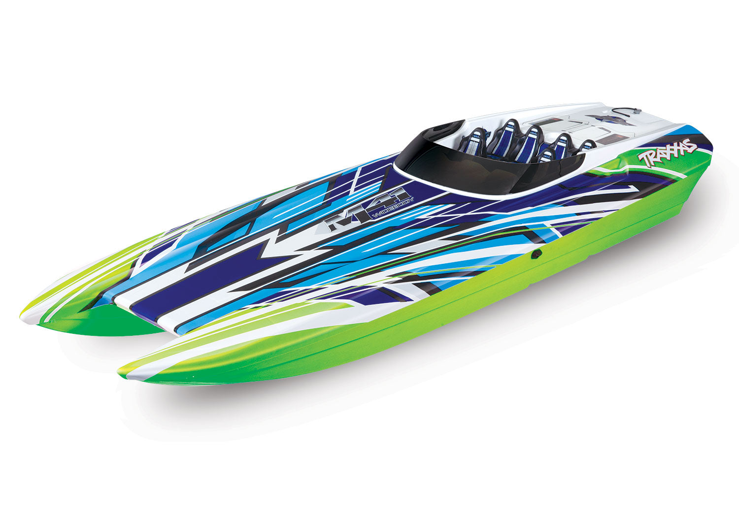 DCB M41 Widebody 40in Boat RTR, w/ TSM, Green