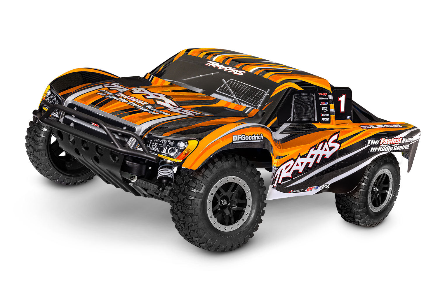 TRA58234-8-ORNG 58234-8-ORNG Slash XL-5 HD 1/10 Short Course Truck RTR Combo, Orange