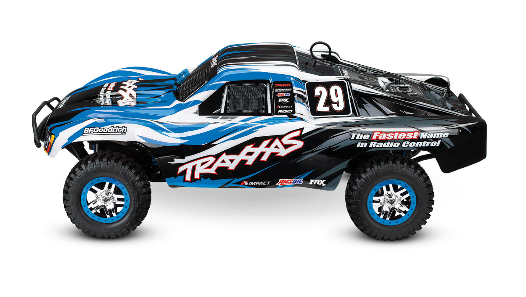 Slayer Pro Nitro 1/10 4X4 Short Course Truck RTR, Blue