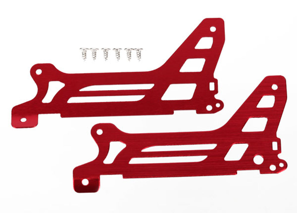 TRA6327 6327 Main Frame/Outer Side Plates -Red