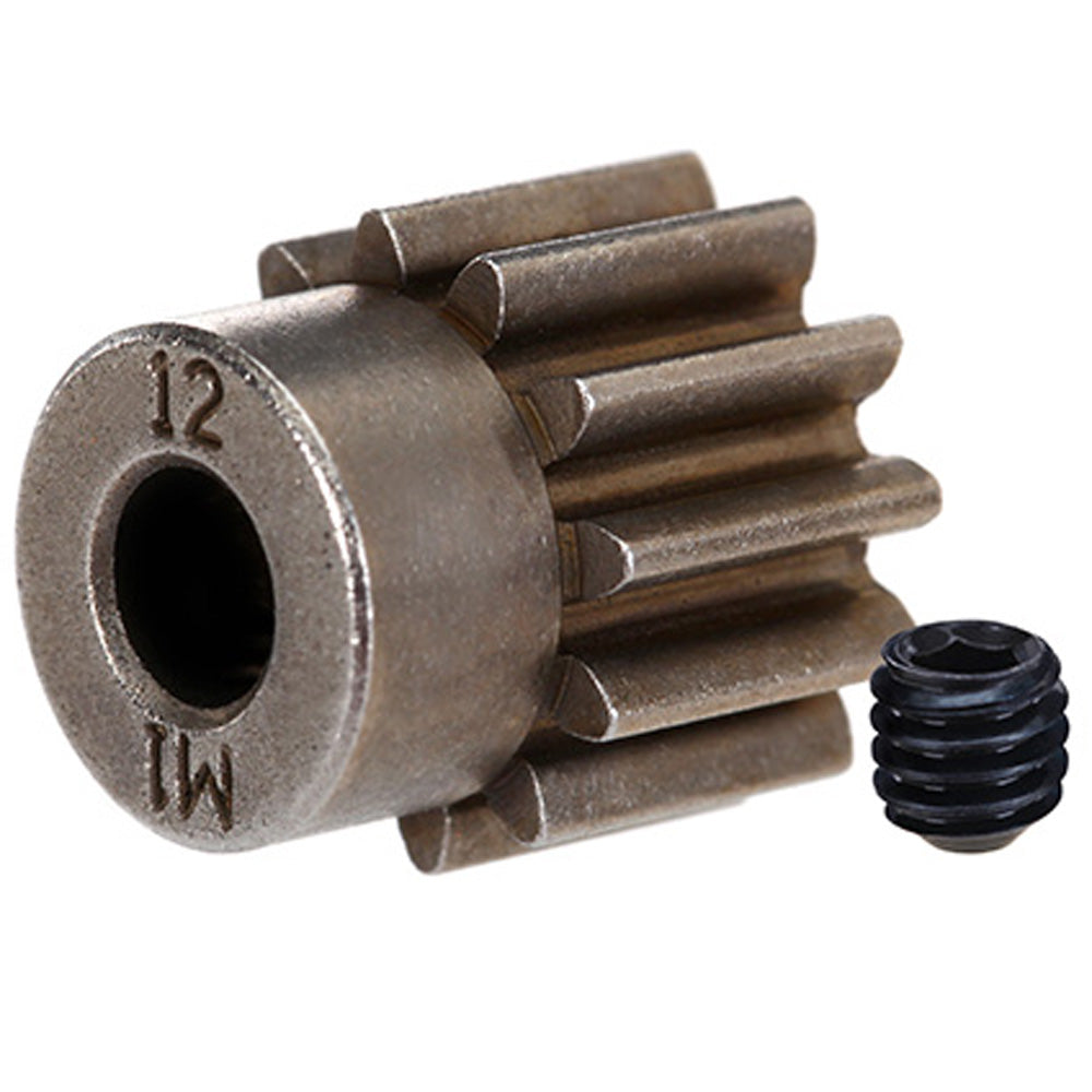 TRA6485X 6485X Steel Pinion Gear, 1.0 Metric Pitch, 12T