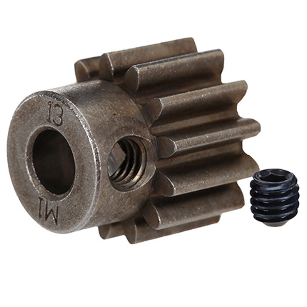TRA6486X 6486X Steel Pinion Gear, 1.0 Metric Pitch, 13T