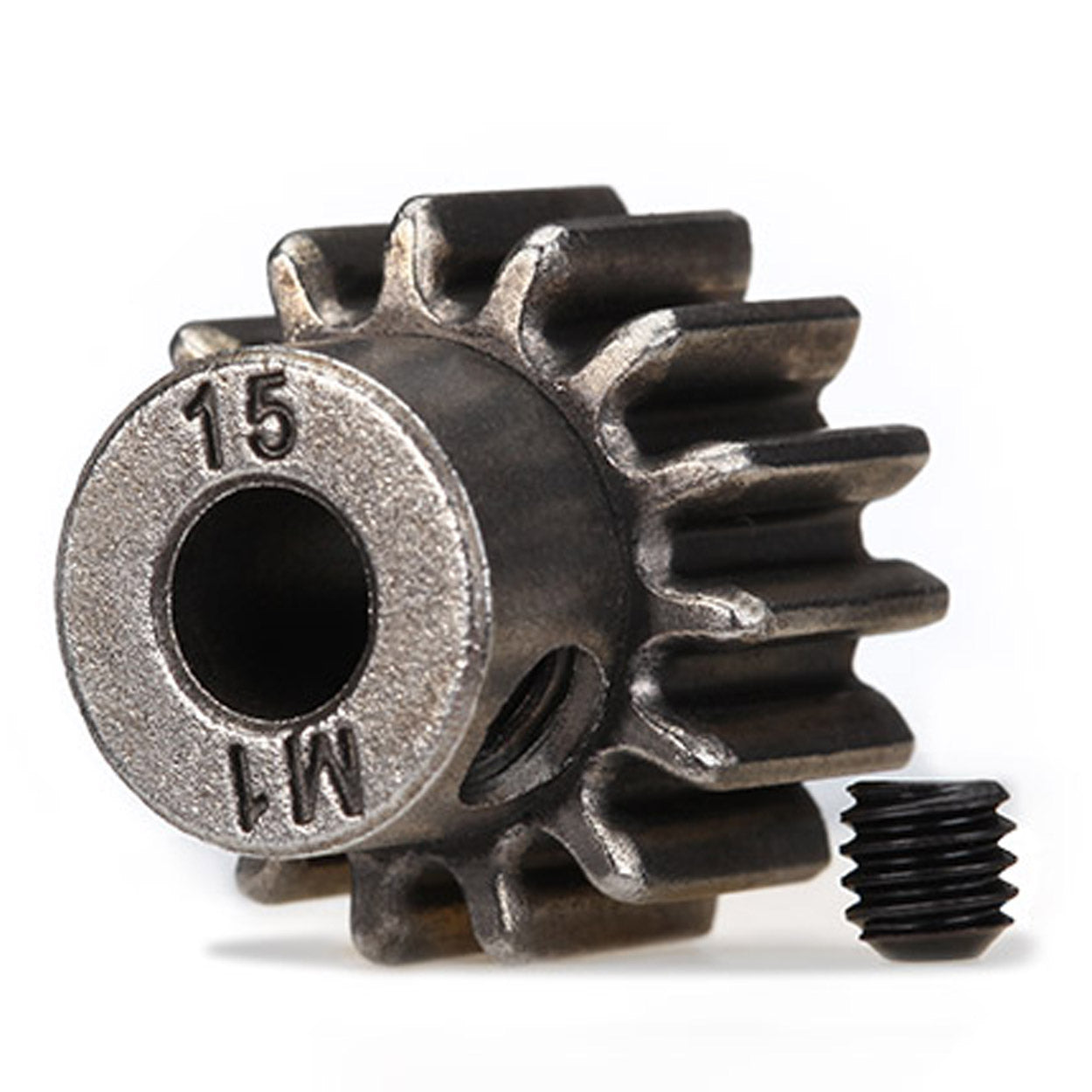 TRA6487X 6487X Steel Pinion Gear, 1.0 Metric Pitch, 15T