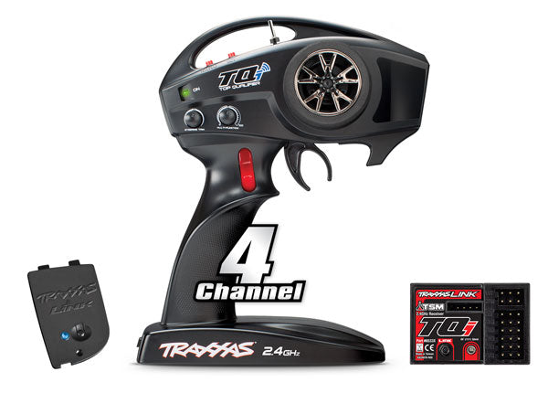 TRA6507A 6507A TQi 2.4GHz 4-Ch Radio w/ Link Bluetooth, TSM & 5-Ch Micro Rx
