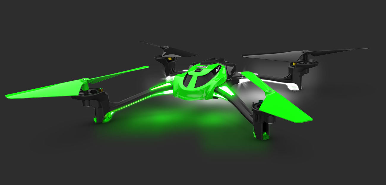 TRA6608-GRN 6608-GRN LaTrax Alias Quadcopter RTF, Green