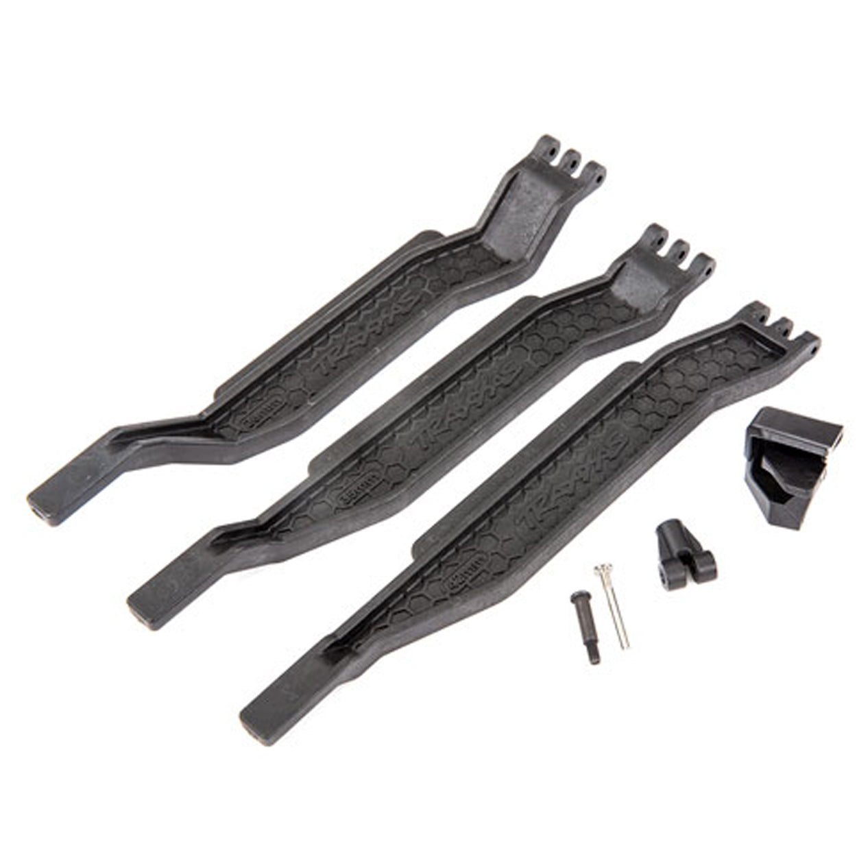 TRA6726X 6726X Battery Hold-Down, Long Battery Chassis, Rustler 4x4