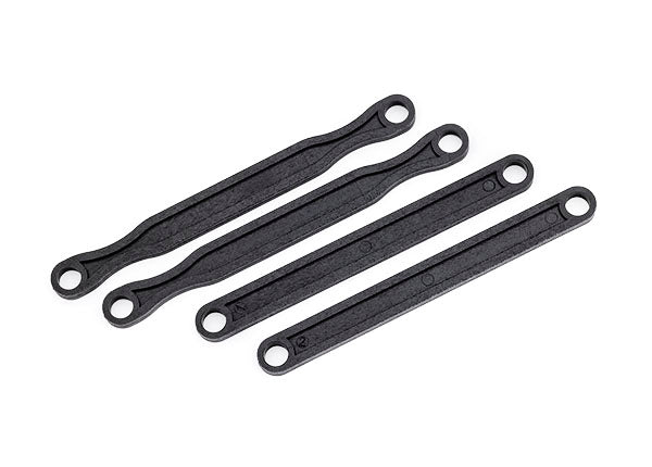 TRA6748-BLK 6748-BLK F/R Plastic Camber Link Set, Black