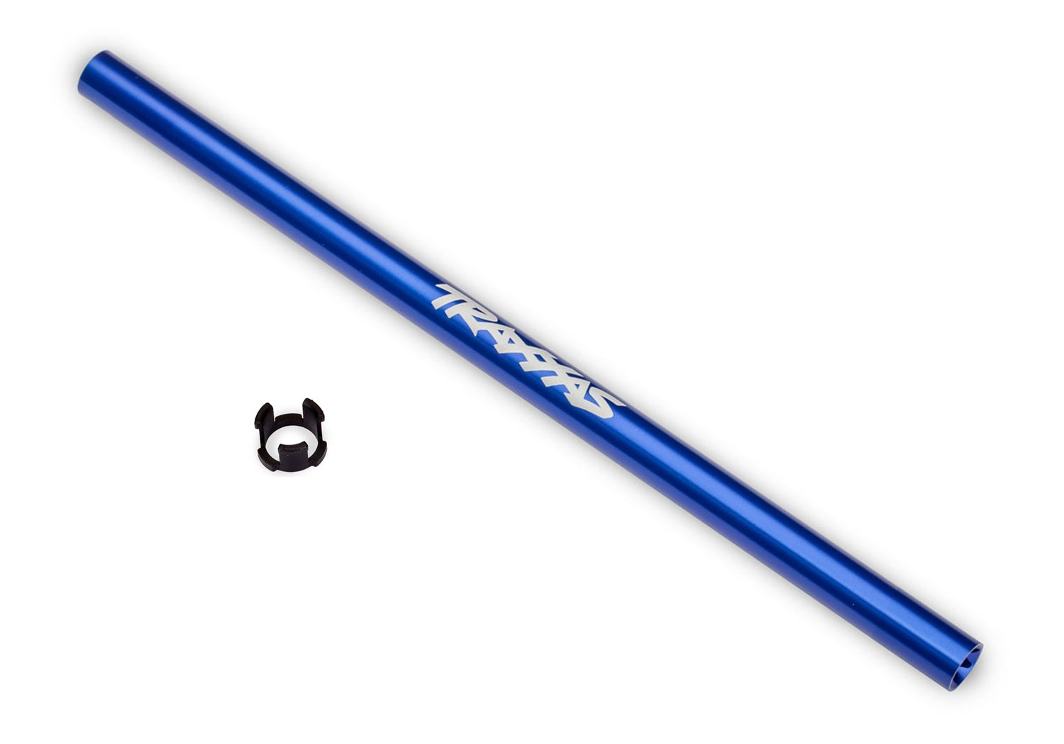 TRA6765-BLUE 6765-BLUE 189mm Aluminum Center Driveshaft, Blue